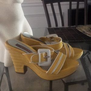 Yellow Hot kiss Sandals